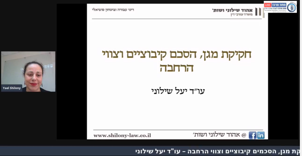 חקיקת מגן, הסכמים קיבוציים וצווי הרחבה