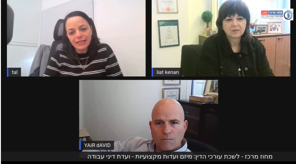 מיזם ועדות מקצועיות ועדת דיני עבודה