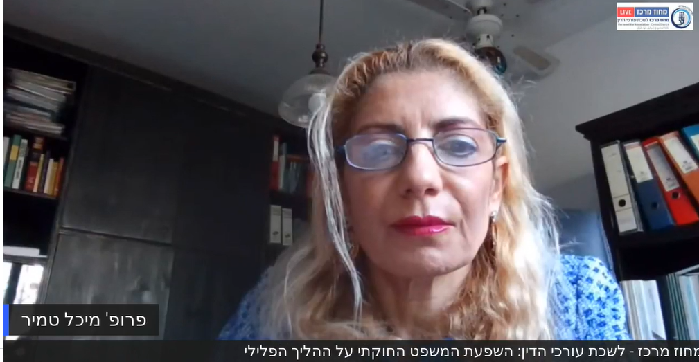 דיני עונשין השפעת המשפט החוקתי על ההליך הפלילי
