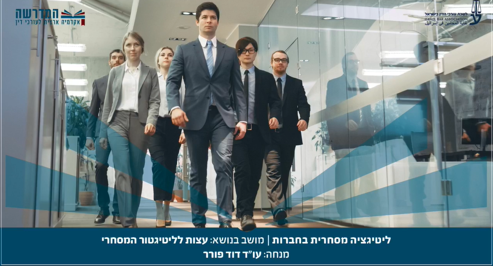 ליטיגציה מסחרית בחברות