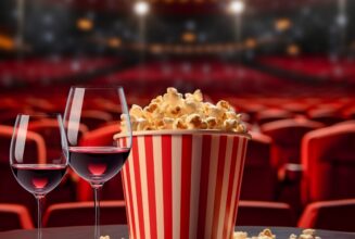 Popcorn And Cinema. Generative Ai